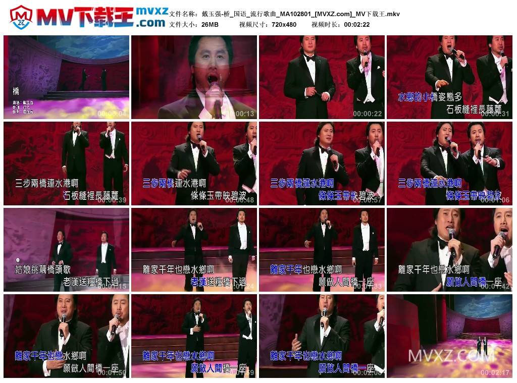 戴玉强-桥_国语_流行歌曲_MA102801